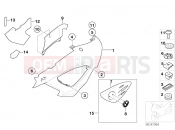 Fairing side section - BMW Motorrad F 650 CS 04 (0177,0187) 2004