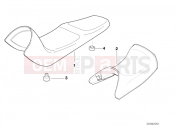 Bench seat - BMW Motorrad F 650 CS 04 (0177,0187) 2004
