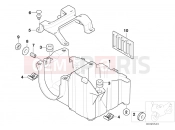 Battery tray - BMW Motorrad F 650 CS 04 (0177,0187) 2004