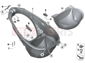 Luggage compartment floor - BMW Motorrad C 650 Sport 16 (0C04, 0C14) 2015