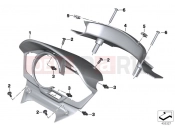 Dashboard support - BMW Motorrad C 650 Sport 16 (0C04, 0C14) 2015