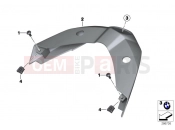 Rear trim panel, center - BMW Motorrad C 650 Sport 16 (0C04, 0C14) 2015