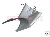 Center cover - BMW Motorrad C 650 Sport 16 (0C04, 0C14) 2015