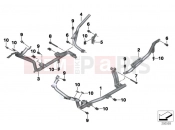 Bracket for running board - BMW Motorrad C 650 Sport 16 (0C04, 0C14) 2015