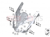Headlight mount - BMW Motorrad C 650 Sport 16 (0C04, 0C14) 2015