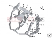Trim bracket, front - BMW Motorrad C 650 Sport 16 (0C04, 0C14) 2015