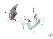 Turn signals, front - BMW Motorrad C 650 Sport 16 (0C04, 0C14) 2015