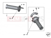 BMW Motorrad BMW 2017 C-Models C evolution (0C03) Handlebar grips