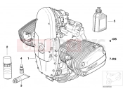 BMW Motorrad BMW 2005 R-Models 4V R 850 R 02 (0428) Engine