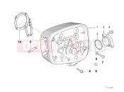 BMW Motorrad BMW 2005 R-Models 4V R 850 R 02 (0428) Cylinder Head