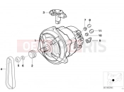 BMW Motorrad BMW 2005 R-Models 4V R 850 R 02 (0428) Alternator