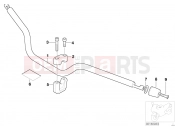 BMW Motorrad BMW 2005 R-Models 4V R 850 R 02 (0428) Handlebar
