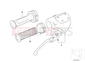 BMW Motorrad BMW 2005 R-Models 4V R 850 R 02 (0428) Handbrake lever