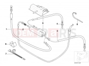 BMW Motorrad BMW 2005 R-Models 4V R 850 R 02 (0428) Bowden cable/cable distributor