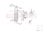 BMW Motorrad BMW 2005 R-Models 4V R 850 R 02 (0428) Spring strut rear hydraulic