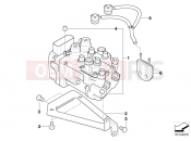 BMW Motorrad BMW 2005 R-Models 4V R 850 R 02 (0428) Pressure modulator Integral ABS