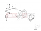 BMW Motorrad BMW 2005 R-Models 4V R 850 R 02 (0428) Wheelspeed sensor, Integral ABS, rear
