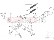 BMW Motorrad BMW 2005 R-Models 4V R 850 R 02 (0428) Side stand