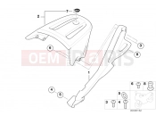 BMW Motorrad BMW 2005 R-Models 4V R 850 R 02 (0428) Case holder with luggage grid