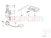 BMW Motorrad BMW 2005 R-Models 4V R 850 R 02 (0428) Ignition light switch/locking mechanism