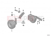 BMW Motorrad BMW 2005 R-Models 4V R 850 R 02 (0428) Horn