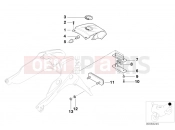 BMW Motorrad BMW 2005 R-Models 4V R 850 R 02 (0428) Rear light and licence plate light