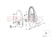 BMW Motorrad BMW 1995 R-Models 4V R 850 R 94 (0401,0406) Front cover/Alternator support cover