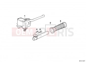 BMW Motorrad BMW 1995 R-Models 4V R 850 R 94 (0401,0406) Complete right handle unit