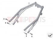 Rear frame - BMW Motorrad C evolution (0C03) 2018