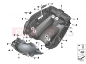 BMW Motorrad BMW 2018 C-Models C 650 GT 16 (0C05, 0C15) Luggage compartment floor