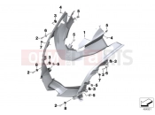 BMW Motorrad BMW 2018 C-Models C 650 GT 16 (0C05, 0C15) Headlight bracket