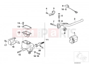 BMW Motorrad BMW 1997 R-Models 4V R 850 GS 95 (0403) Handle unit right/single parts