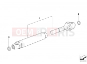 BMW Motorrad BMW 1997 R-Models 4V R 850 R 94 (0401,0406) Drive Shaft