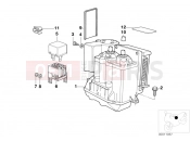 BMW Motorrad BMW 1997 R-Models 4V R 850 R 94 (0401,0406) Pressure modulator ABS
