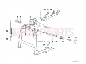 BMW Motorrad BMW 1997 R-Models 4V R 850 R 94 (0401,0406) Collapsible stand/side stand