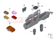 BMW Motorrad BMW 1997 R-Models 4V R 850 R 94 (0401,0406) Fuses