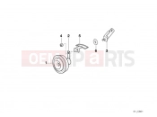 BMW Motorrad BMW 1997 R-Models 4V R 850 R 94 (0401,0406) Horn