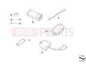 BMW Motorrad BMW 1997 R-Models 4V R 850 R 94 (0401,0406) Theft alarm, basic unit