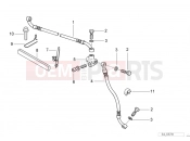 BMW Motorrad BMW 1998 R-Models 4V R 850 GS 95 (0403) Brake pipe, front