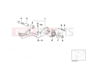 BMW Motorrad BMW 1998 R-Models 4V R 850 GS 95 (0403) Brake pedal
