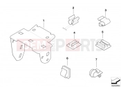 BMW Motorrad BMW 1998 R-Models 4V R 850 R 94 (0401,0406) Bracket, plug connector/wiring retainer