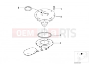 BMW Motorrad BMW 1998 R-Models 4V R 850 RT 96 (0412) Filler cap