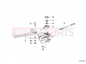 BMW Motorrad BMW 1998 R-Models 4V R 850 RT 96 (0412) Handle unit left/single parts