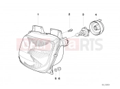 BMW Motorrad BMW 1998 R-Models 4V R 850 RT 96 (0412) Headlight