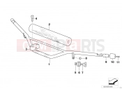 BMW Motorrad BMW 1999 R-Models 4V R 850 GS 95 (0403) Handlebar