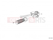 BMW Motorrad BMW 1999 R-Models 4V R 850 GS 95 (0403) Complete left handle unit