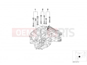 BMW Motorrad BMW 2000 R-Models 4V R 850 RT 96 (0412) mounting point crankcase right