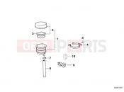 BMW Motorrad BMW 2000 R-Models 4V R 850 RT 96 (0412) Fluid container rear