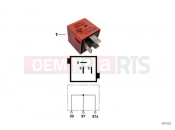 BMW Motorrad BMW 2000 R-Models 4V R 850 RT 96 (0412) Plug connector, rosé