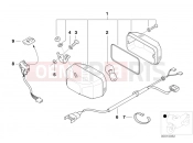 BMW Motorrad BMW 2000 R-Models 4V R 850 RT 96 (0412) Rear fog light